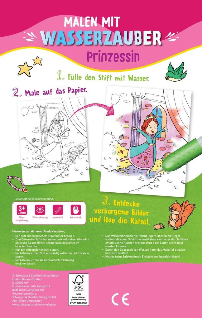 Weitere Ansicht: Malen mit Wasserzauber Prinzessin