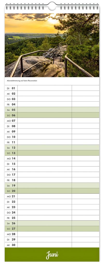 Weitere Ansicht: Küchenkalender Sächsische Schweiz 2027 | Peter Schubert, K4 Verlag