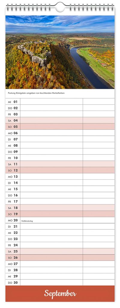 Weitere Ansicht: Küchenkalender Sächsische Schweiz 2027 | Peter Schubert, K4 Verlag