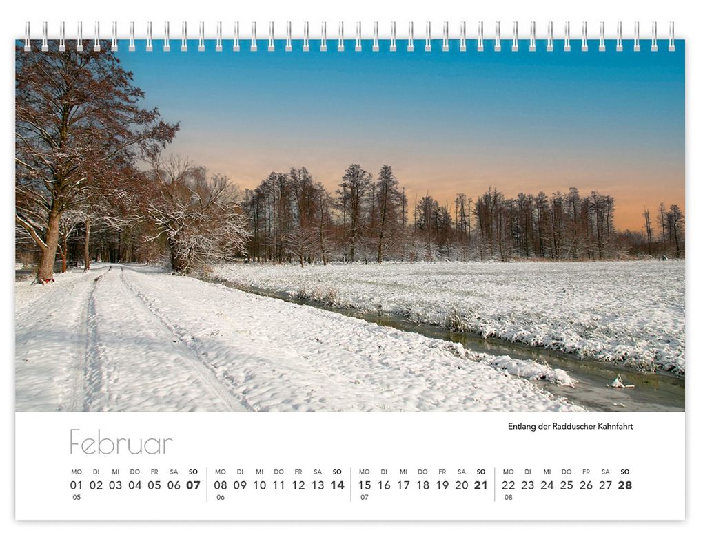 Weitere Ansicht: Kalender Spreewald kompakt - Peter Becker 2027 | Peter Becker, K4 Verlag