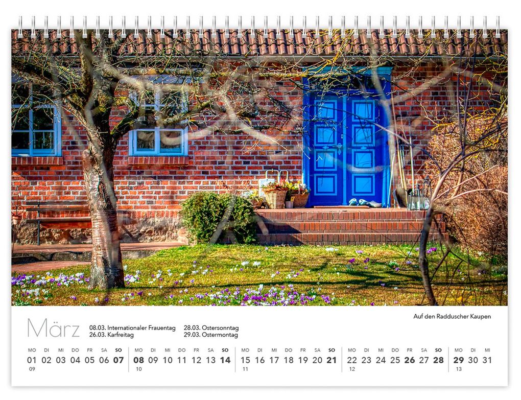 Weitere Ansicht: Kalender Spreewald kompakt - Peter Becker 2027 | Peter Becker, K4 Verlag