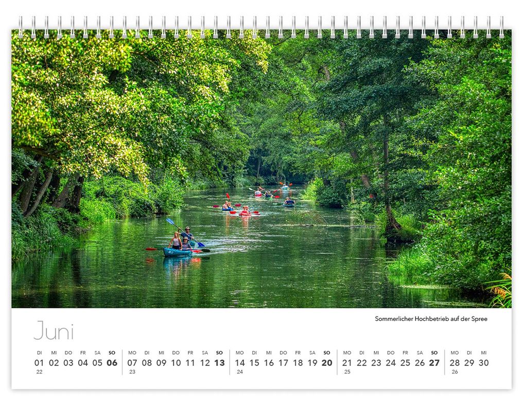 Weitere Ansicht: Kalender Spreewald kompakt - Peter Becker 2027 | Peter Becker, K4 Verlag