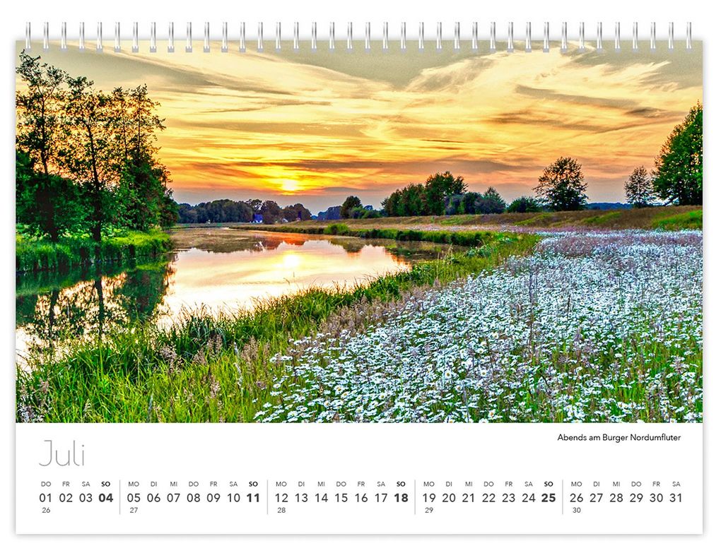 Weitere Ansicht: Kalender Spreewald kompakt - Peter Becker 2027 | Peter Becker, K4 Verlag