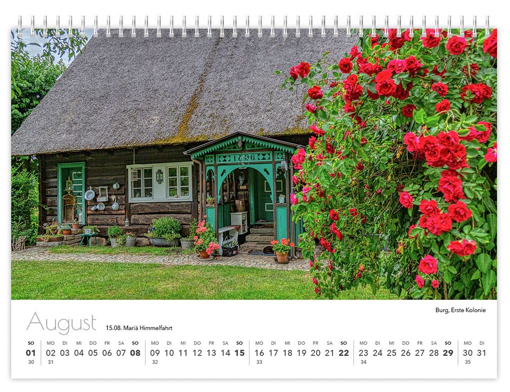 Weitere Ansicht: Kalender Spreewald kompakt - Peter Becker 2027 | Peter Becker, K4 Verlag