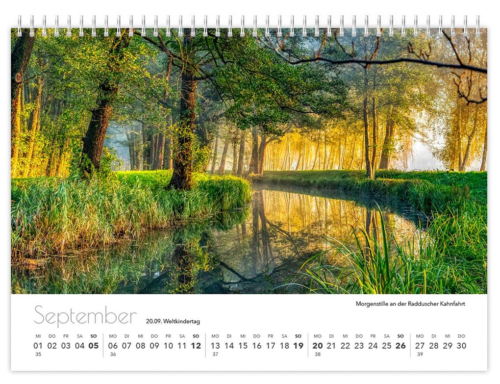 Weitere Ansicht: Kalender Spreewald kompakt - Peter Becker 2027 | Peter Becker, K4 Verlag