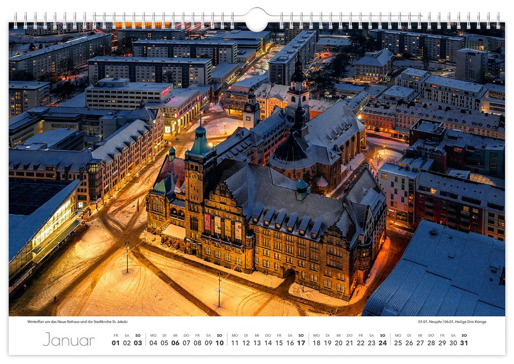 Weitere Ansicht: Kalender Chemnitz 2027 | Peter Schubert