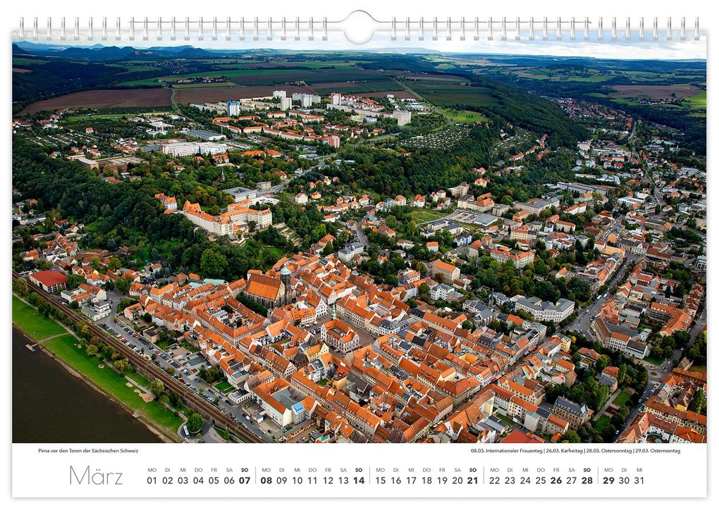 Weitere Ansicht: Kalender Dresden und Umgebung 2027 | Peter Schubert