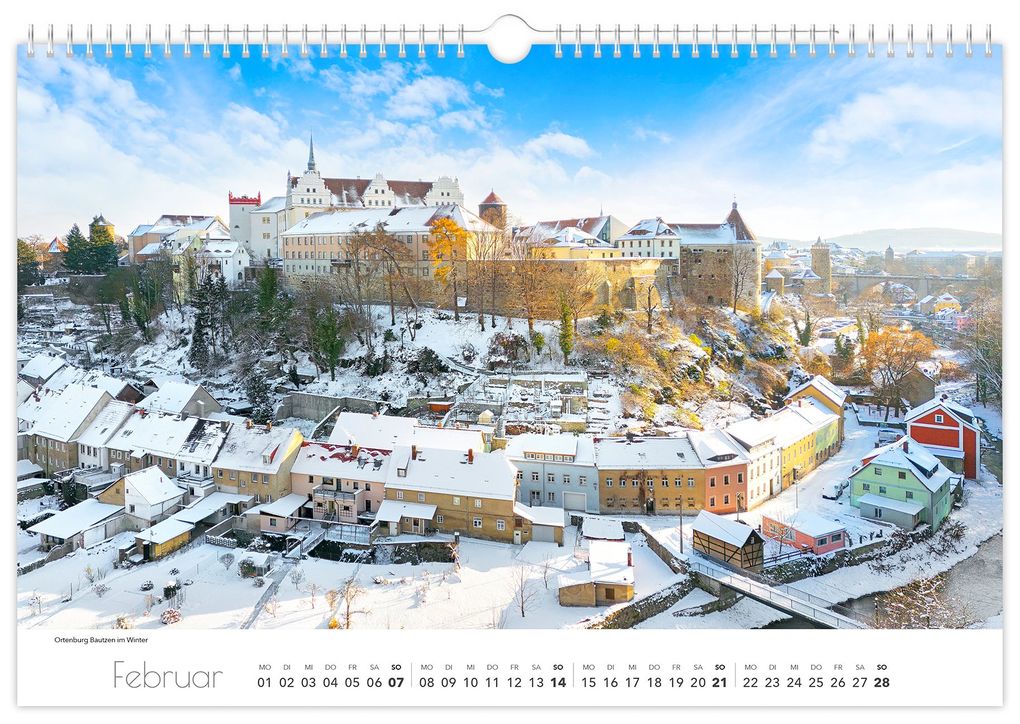 Weitere Ansicht: Kalender Sachsen von oben 2027 - Luftaufnahmen | Peter Schubert