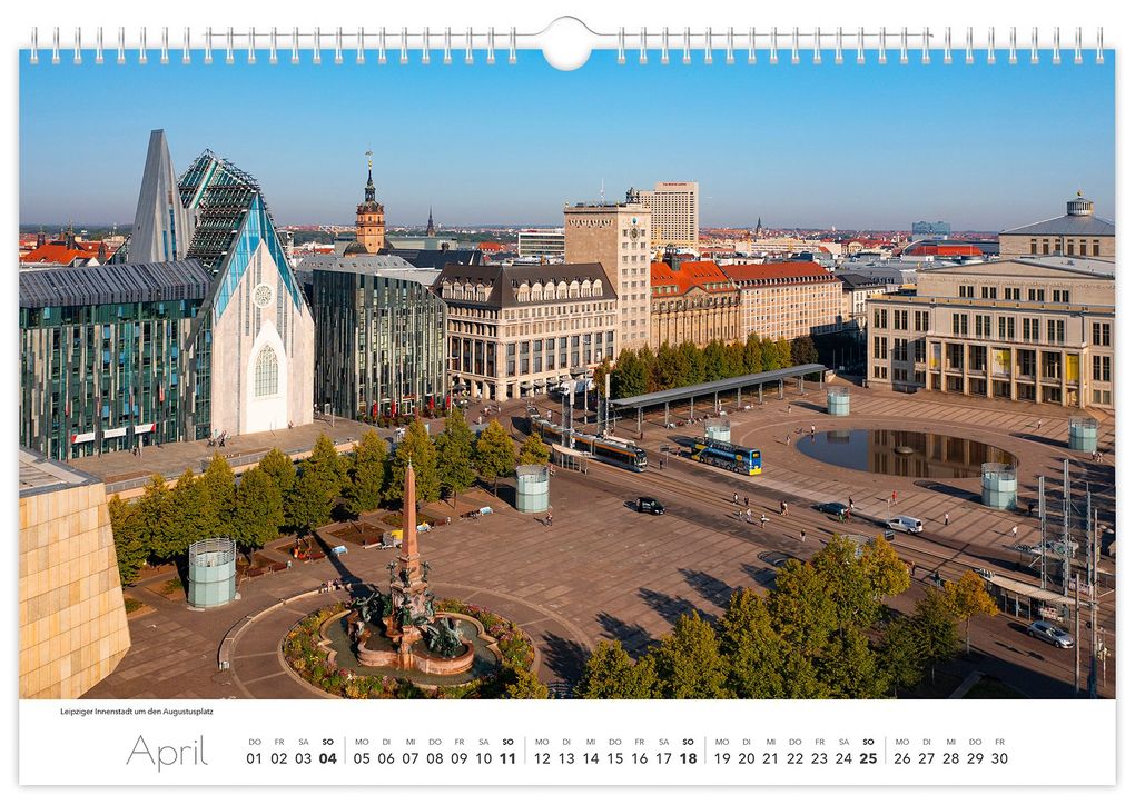 Weitere Ansicht: Kalender Sachsen von oben 2027 - Luftaufnahmen | Peter Schubert