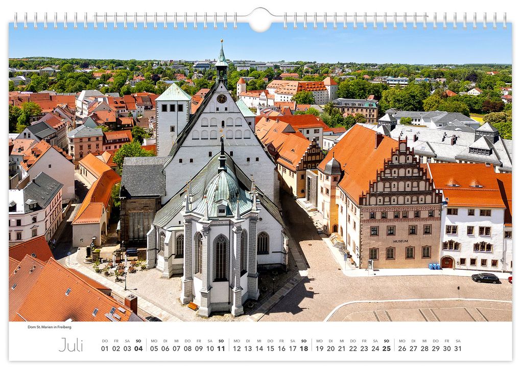 Weitere Ansicht: Kalender Sachsen von oben 2027 - Luftaufnahmen | Peter Schubert