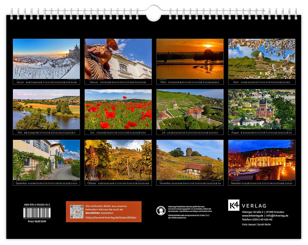 Weitere Ansicht: Kalender Radebeul 2027 | Peter Schubert
