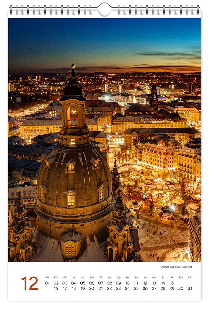 Weitere Ansicht: Kalender Dresden und Sächsische Schweiz 2027 | Peter Schubert