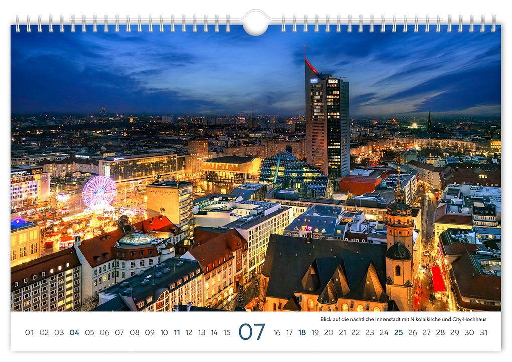 Weitere Ansicht: Kalender Leipzig 2027 | Peter Schubert
