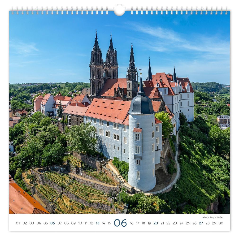 Weitere Ansicht: Kalender Burgen und Schlösser Sachsen 2027 | Peter Schubert