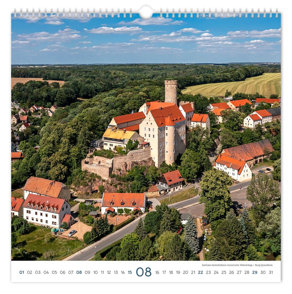 Weitere Ansicht: Kalender Burgen und Schlösser Sachsen 2027 | Peter Schubert