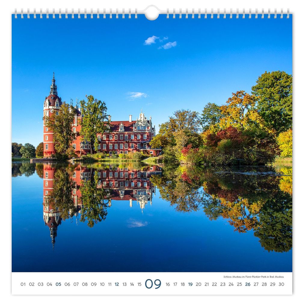 Weitere Ansicht: Kalender Burgen und Schlösser Sachsen 2027 | Peter Schubert