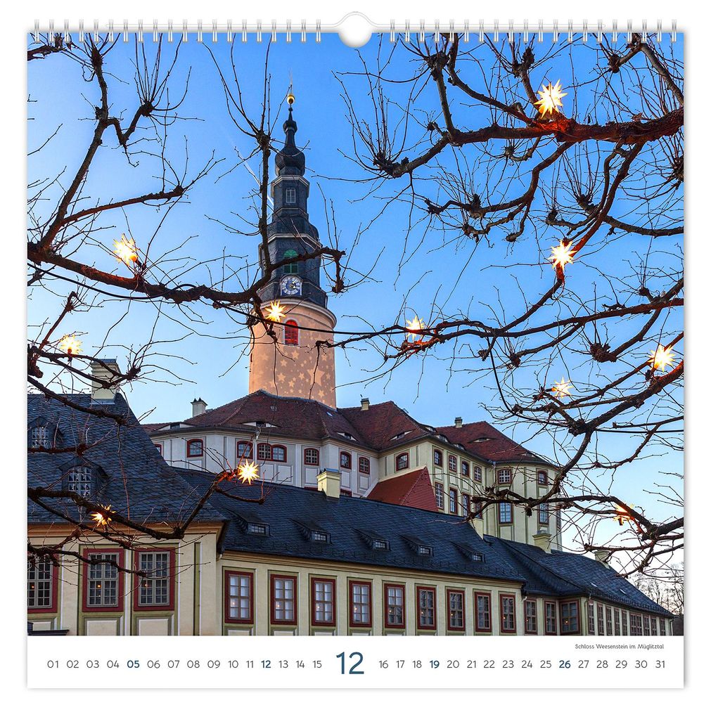 Weitere Ansicht: Kalender Burgen und Schlösser Sachsen 2027 | Peter Schubert