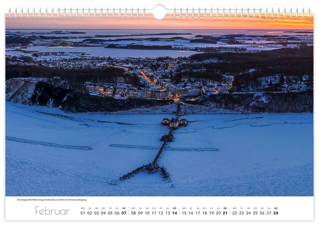 Weitere Ansicht: Kalender Rügen Luftaufnahmen 2027 | Peter Schubert