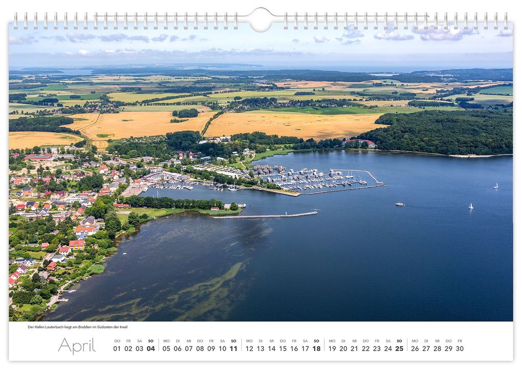 Weitere Ansicht: Kalender Rügen Luftaufnahmen 2027 | Peter Schubert