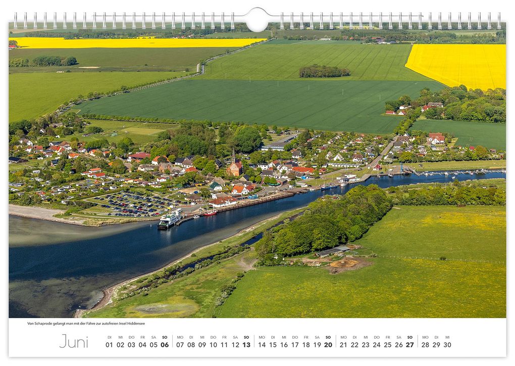 Weitere Ansicht: Kalender Rügen Luftaufnahmen 2027 | Peter Schubert