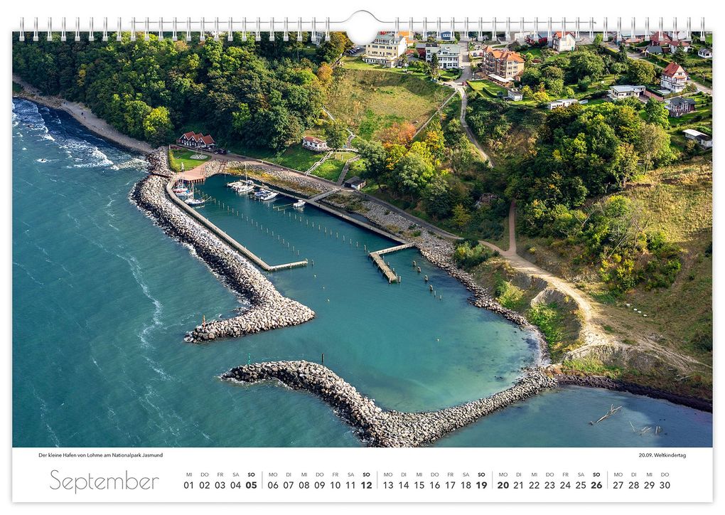 Weitere Ansicht: Kalender Rügen Luftaufnahmen 2027 | Peter Schubert