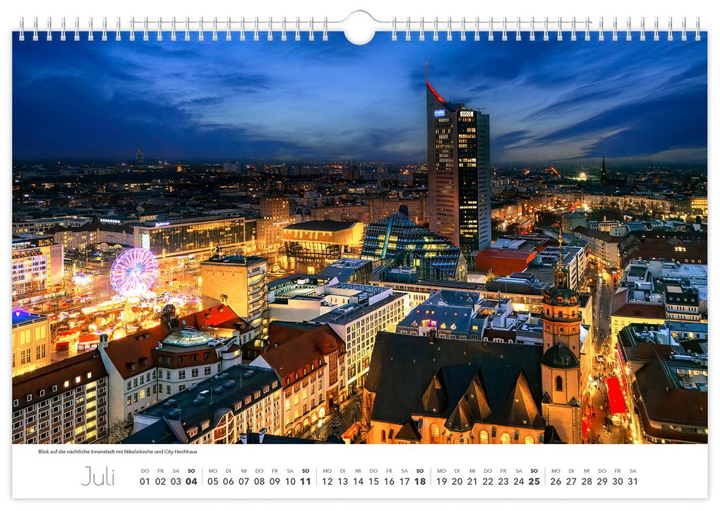 Weitere Ansicht: Kalender Leipzig 2027 | Peter Schubert
