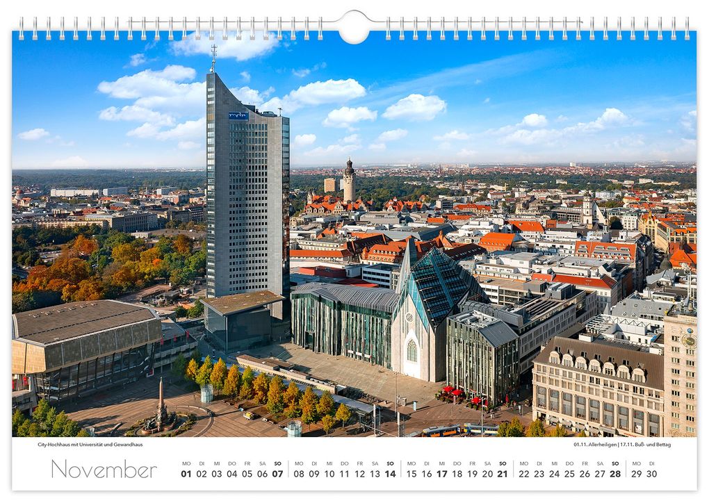 Weitere Ansicht: Kalender Leipzig 2027 | Peter Schubert