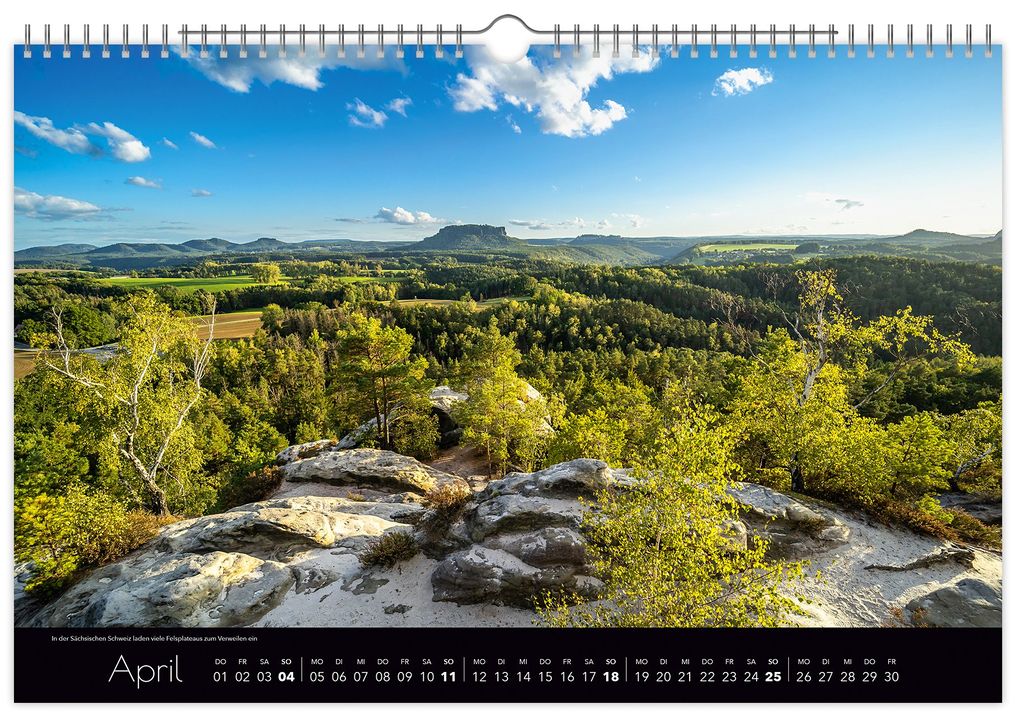 Weitere Ansicht: Kalender Faszinierende Sächsische Schweiz 2027 | Peter Schubert