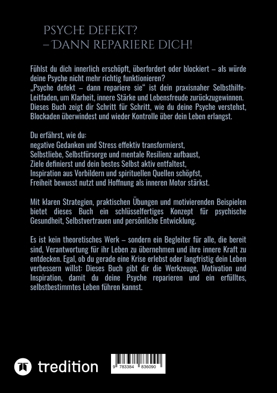 Weitere Ansicht: Psyche defekt? - Dann repariere dich! | Pinar Fatima Akdag