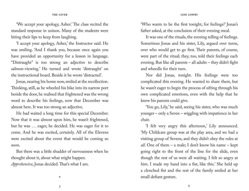 Weitere Ansicht: The Giver | Lois Lowry