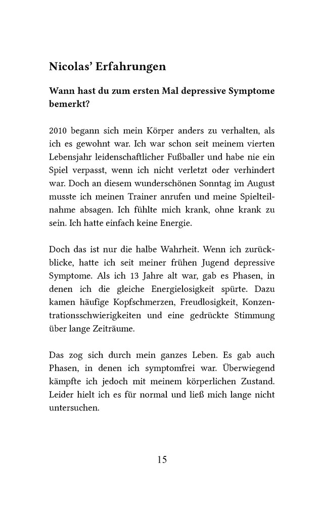 Weitere Ansicht: Sieben Gesichter der Depression | Nicolas Doster