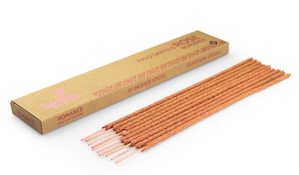 Weitere Ansicht: Palo Santo & Rose Räucherstäbchen