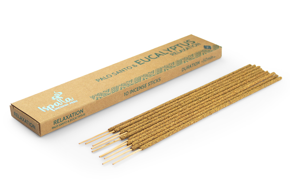 Weitere Ansicht: Palo Santo & Eucalyptus Räucherstäbchen