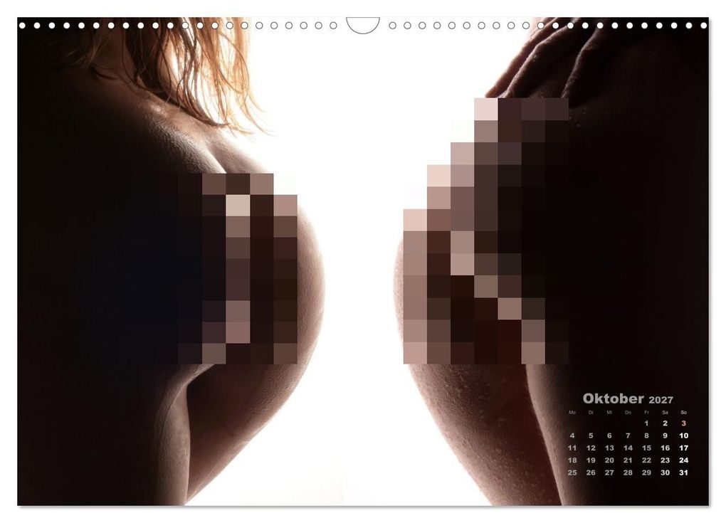 Weitere Ansicht: Glanzperlen - Wassertropfen auf nackter Haut (Wandkalender 2027 DIN A3 quer), CALVENDO Monatskalender | Lichtgestalt, Calvendo