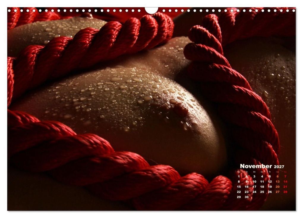 Weitere Ansicht: Glanzperlen - Wassertropfen auf nackter Haut (Wandkalender 2027 DIN A3 quer), CALVENDO Monatskalender | Lichtgestalt, Calvendo