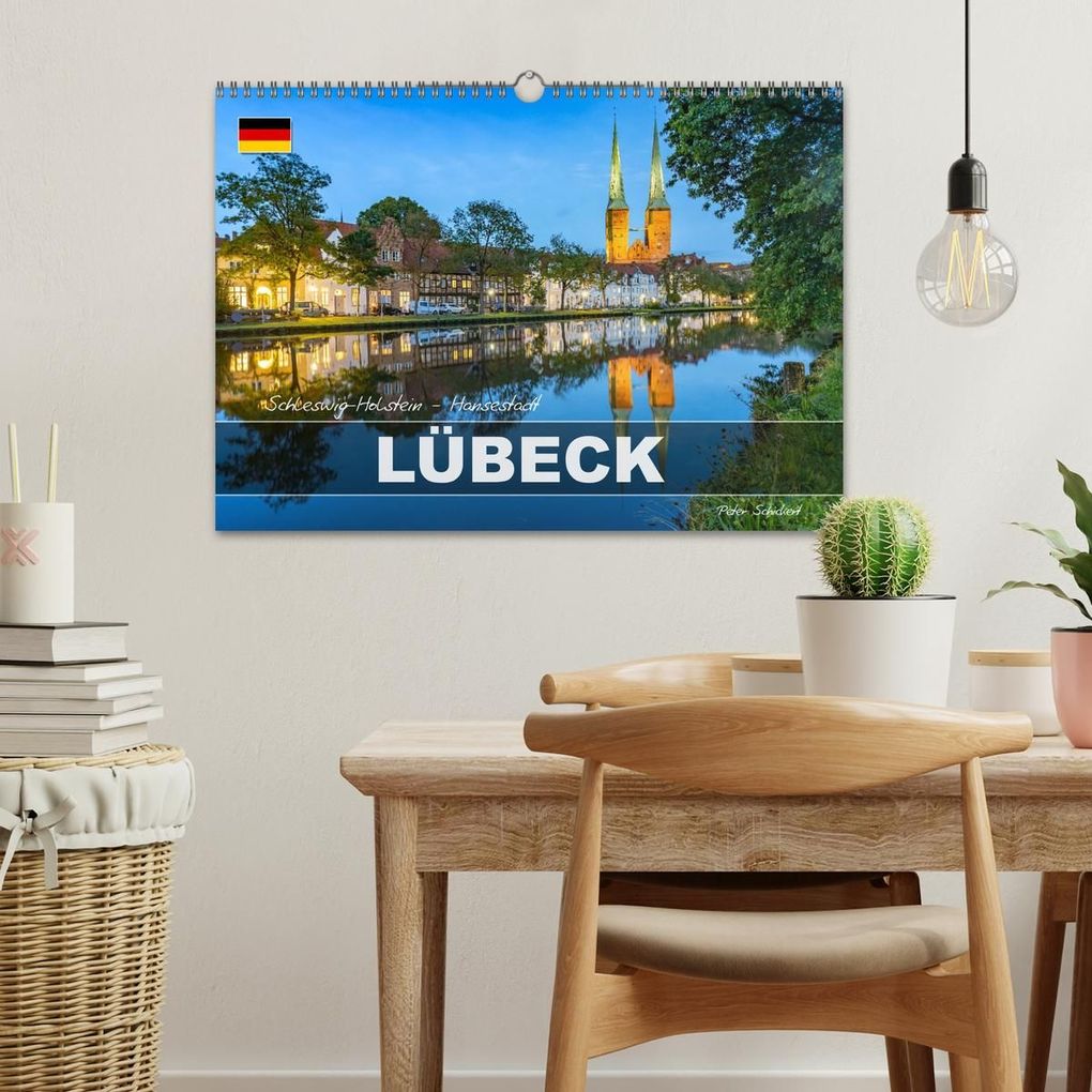 Weitere Ansicht: Schleswig-Holstein - Hansestadt Lübeck (Wandkalender 2027 DIN A3 quer), CALVENDO Monatskalender | Peter Schickert, Calvendo
