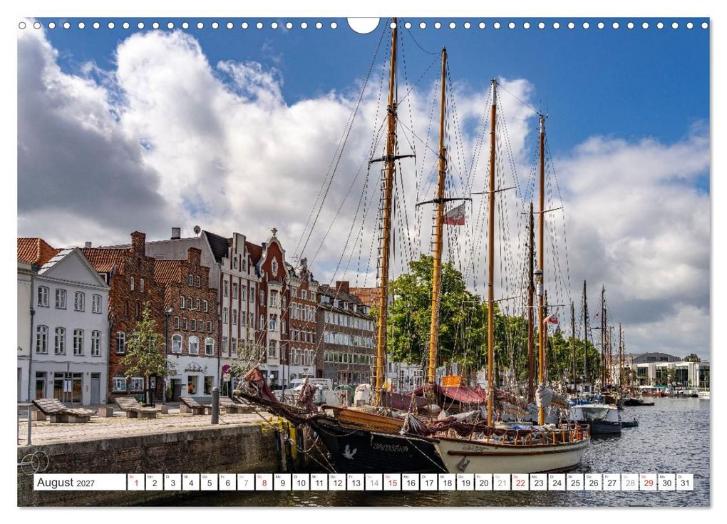 Weitere Ansicht: Schleswig-Holstein - Hansestadt Lübeck (Wandkalender 2027 DIN A3 quer), CALVENDO Monatskalender | Peter Schickert, Calvendo