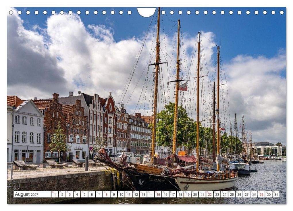 Weitere Ansicht: Schleswig-Holstein - Hansestadt Lübeck (Wandkalender 2027 DIN A4 quer), CALVENDO Monatskalender | Peter Schickert, Calvendo