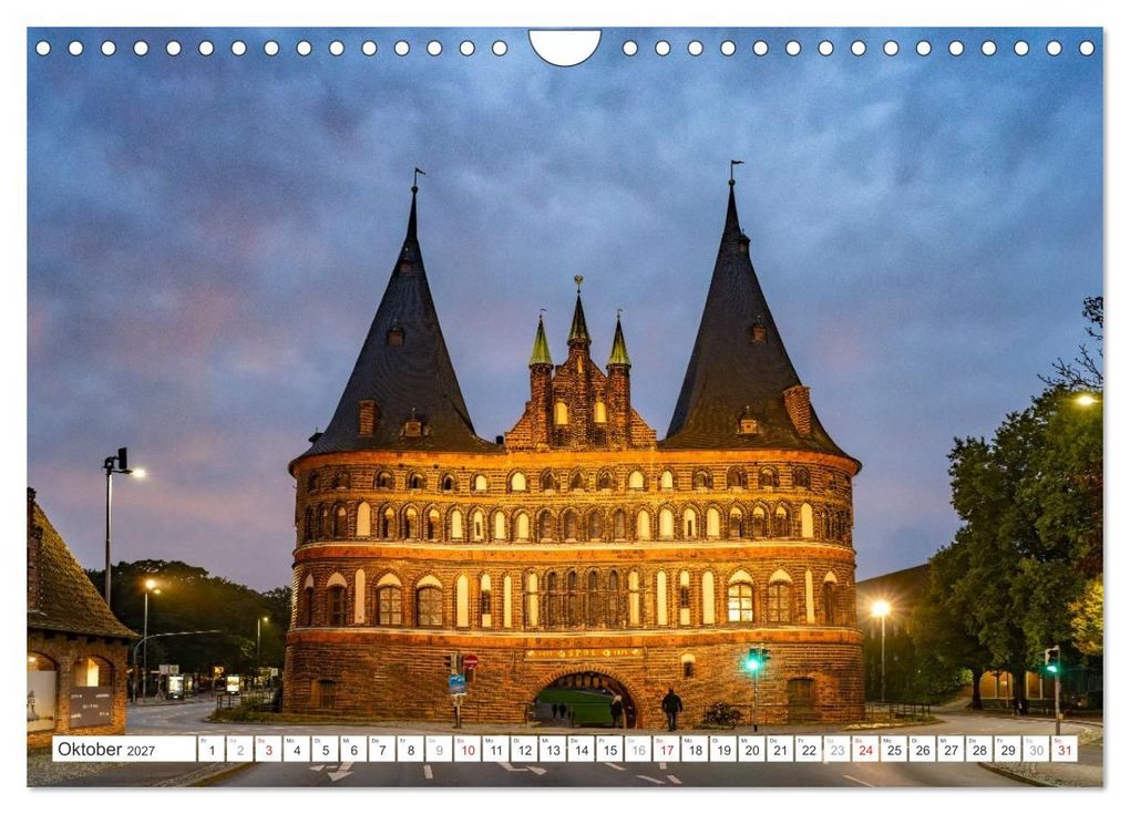 Weitere Ansicht: Schleswig-Holstein - Hansestadt Lübeck (Wandkalender 2027 DIN A4 quer), CALVENDO Monatskalender | Peter Schickert, Calvendo
