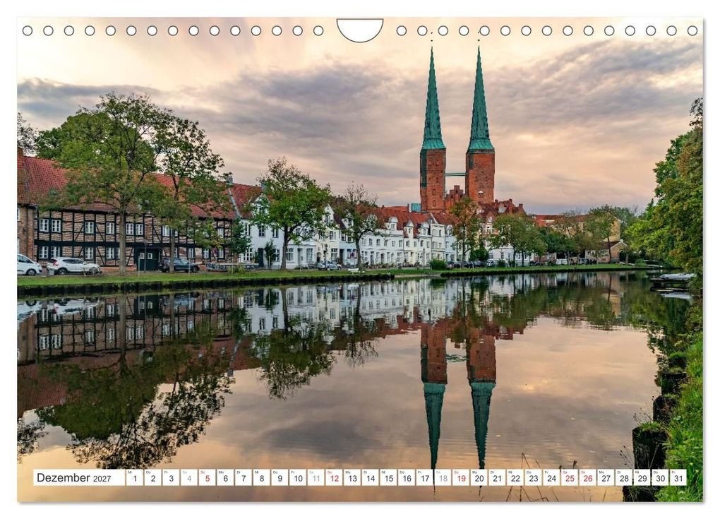 Weitere Ansicht: Schleswig-Holstein - Hansestadt Lübeck (Wandkalender 2027 DIN A4 quer), CALVENDO Monatskalender | Peter Schickert, Calvendo