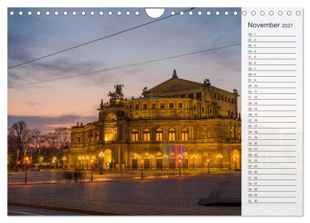 Weitere Ansicht: Dresden an der Elbe - Der Planer (Wandkalender 2027 DIN A4 quer), CALVENDO Monatskalender | Thomas Bugdoll, Calvendo