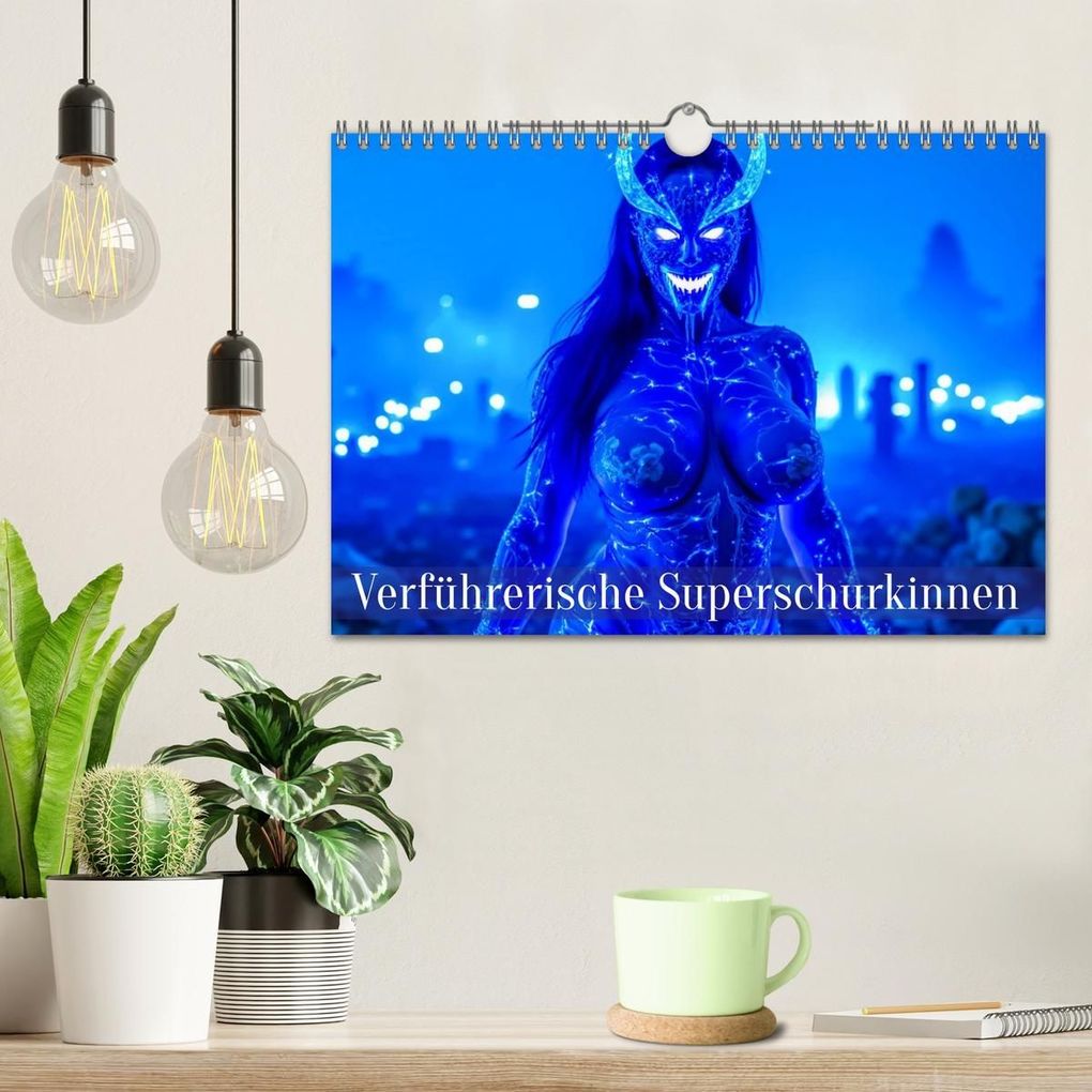 Weitere Ansicht: Verführerische Superschurkinnen (Wandkalender 2027 DIN A4 quer), CALVENDO Monatskalender | pixs:sell, Calvendo