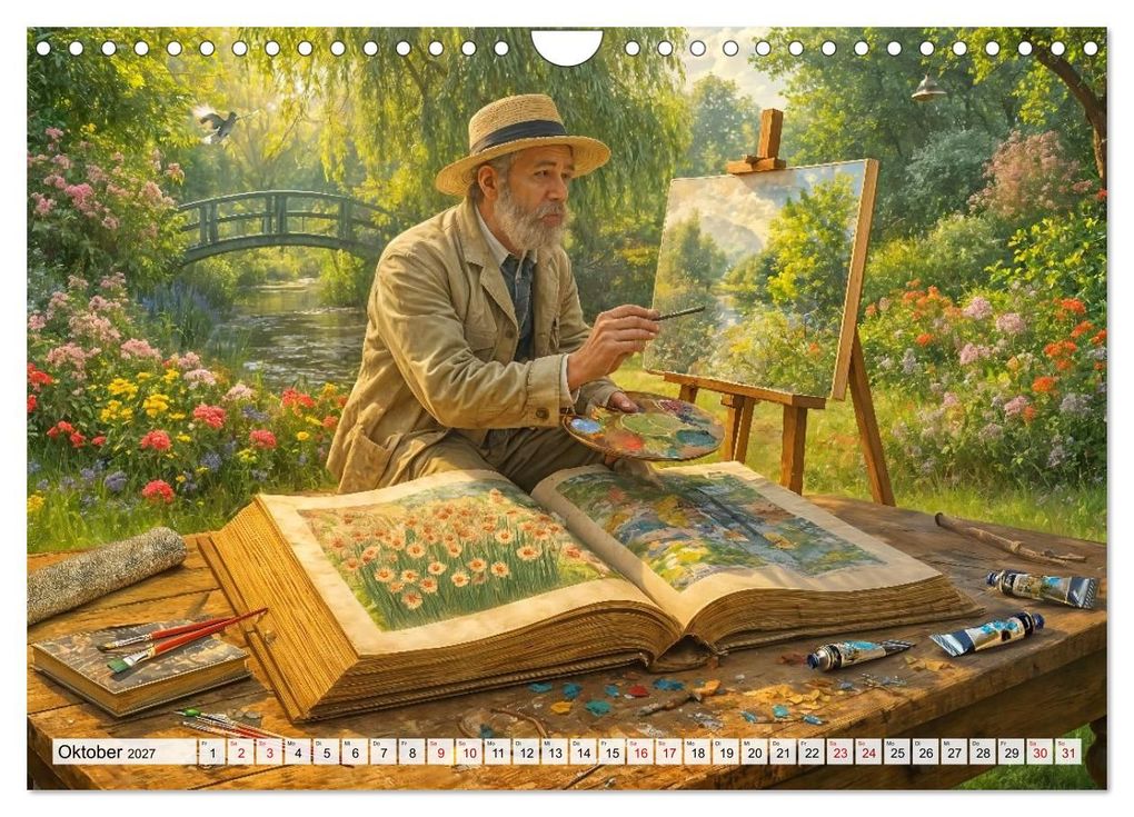 Weitere Ansicht: Magische Welt der Bücher - Fantastische Abenteuer zwischen den Seiten (Wandkalender 2027 DIN A4 quer), CALVENDO Monatskalender | Anja Frost, Calvendo