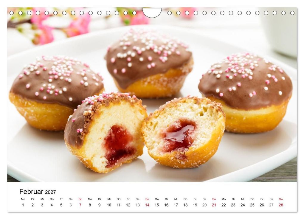Weitere Ansicht: Kuchen, Kekse und Gebäck - süß und lecker durch das Jahr (Wandkalender 2027 DIN A4 quer), CALVENDO Monatskalender | Martin Rettenberger, Calvendo