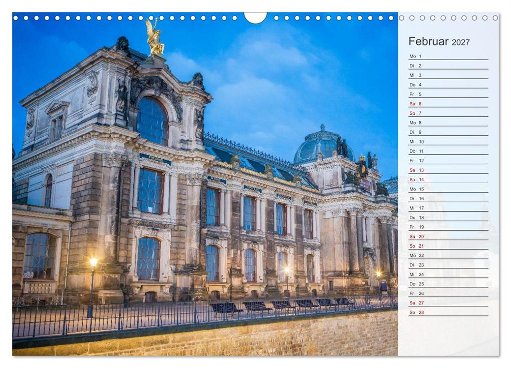 Weitere Ansicht: Dresden an der Elbe - Der Planer (Wandkalender 2027 DIN A3 quer), CALVENDO Monatskalender | Thomas Bugdoll, Calvendo