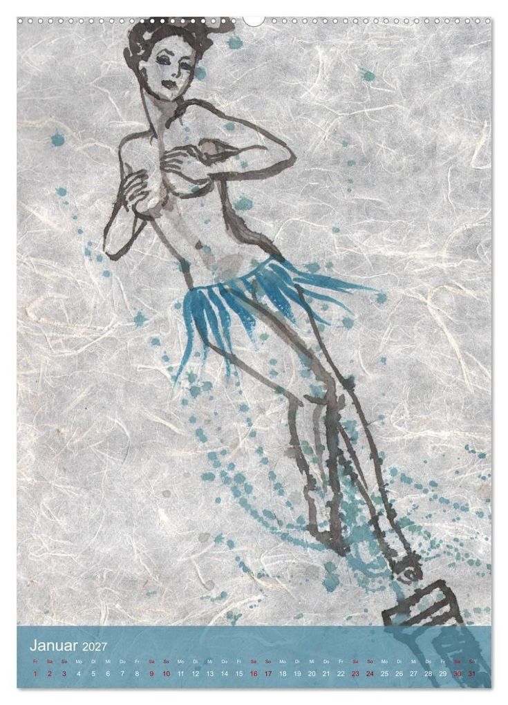 Weitere Ansicht: DELIKATESSEN - leckere Köstlichkeiten & kalorienarme Pin up Illustrationen, Zeichnungen, Grafiken und Malerei der Marke "Burlesque up your wall" von Sara Horwath (Wandkalender 2027 DIN A2 hoch), CALVENDO Monatskalender | Sara Horwath - Burlesque up your wall, Calvendo
