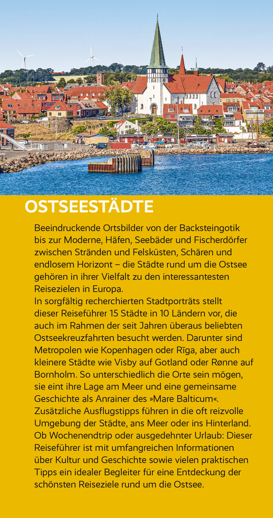 Weitere Ansicht: TRESCHER Reiseführer Ostseestädte | Hinnerk Dreppenstedt, Volker Hagemann, Rasso Knoller, André Micklitza, Christian Nowak