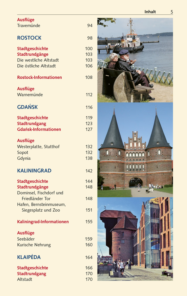 Weitere Ansicht: TRESCHER Reiseführer Ostseestädte | Hinnerk Dreppenstedt, Volker Hagemann, Rasso Knoller, André Micklitza, Christian Nowak