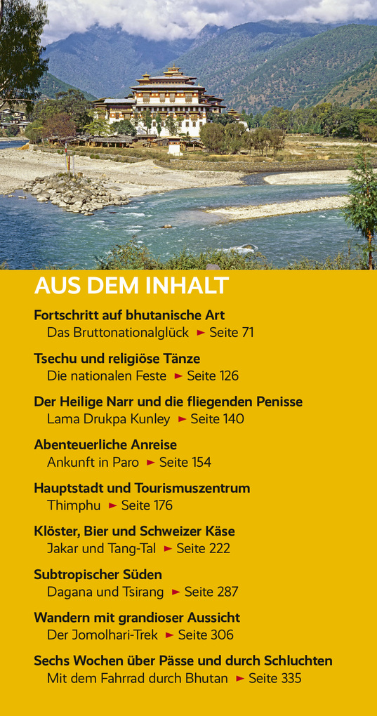 Weitere Ansicht: TRESCHER Reiseführer Bhutan | Andreas von Heßberg
