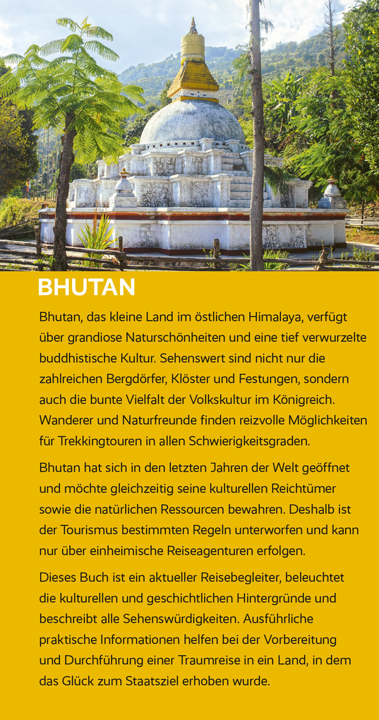 Weitere Ansicht: TRESCHER Reiseführer Bhutan | Andreas von Heßberg